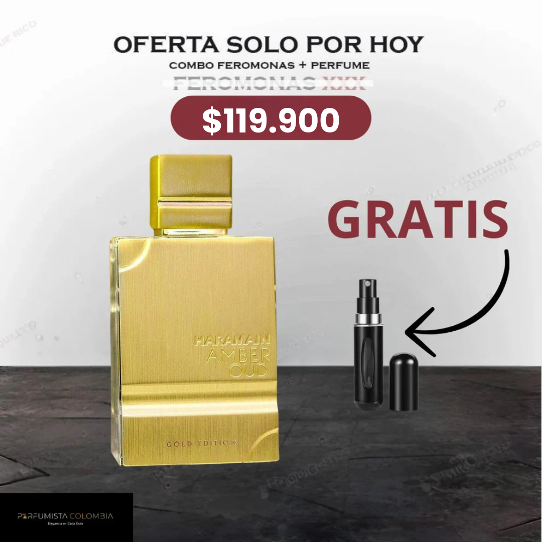 Al Haramain Amber Oud Gold Edition 120 ML + Obsequio sorpresa + Envío GRATIS