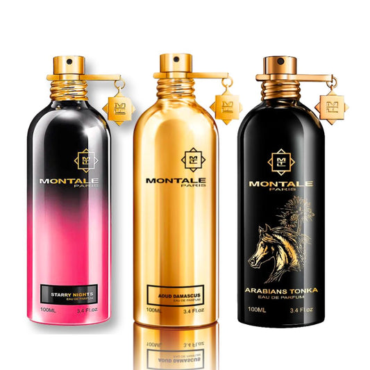 Promo Unisex Montale 3 por 1: Arabians Tonka 100 ML + Starry Nights 100 ML + Aoud Damascus 100 ML