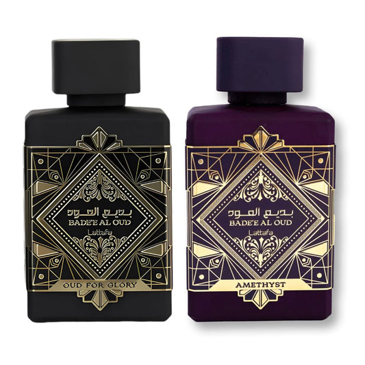 Promo Lattafa Unisex PAGA 2 LLEVA 1: Oud For Glory 100 ML + Amethyst 100 ML